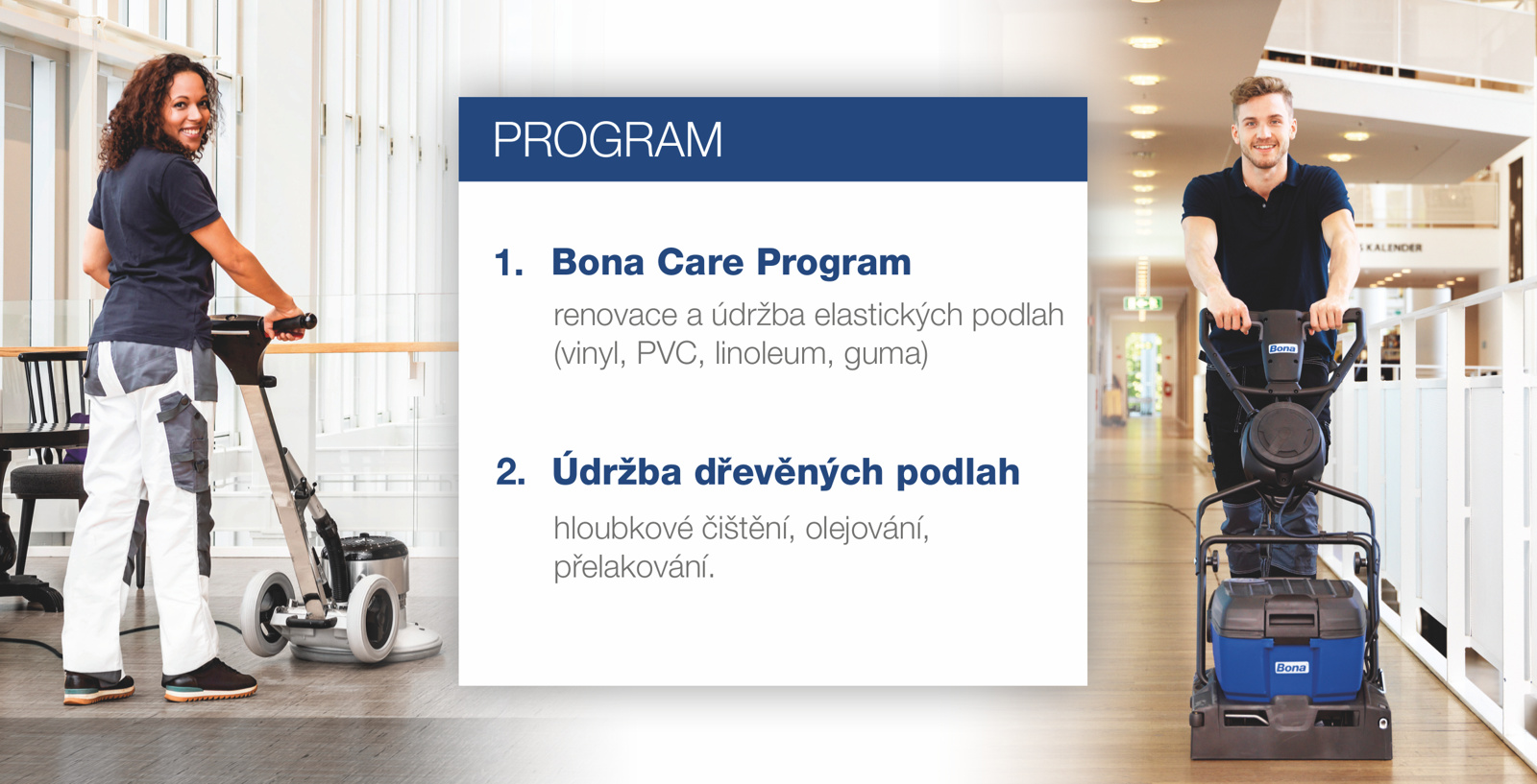 Renovace elastických podlah